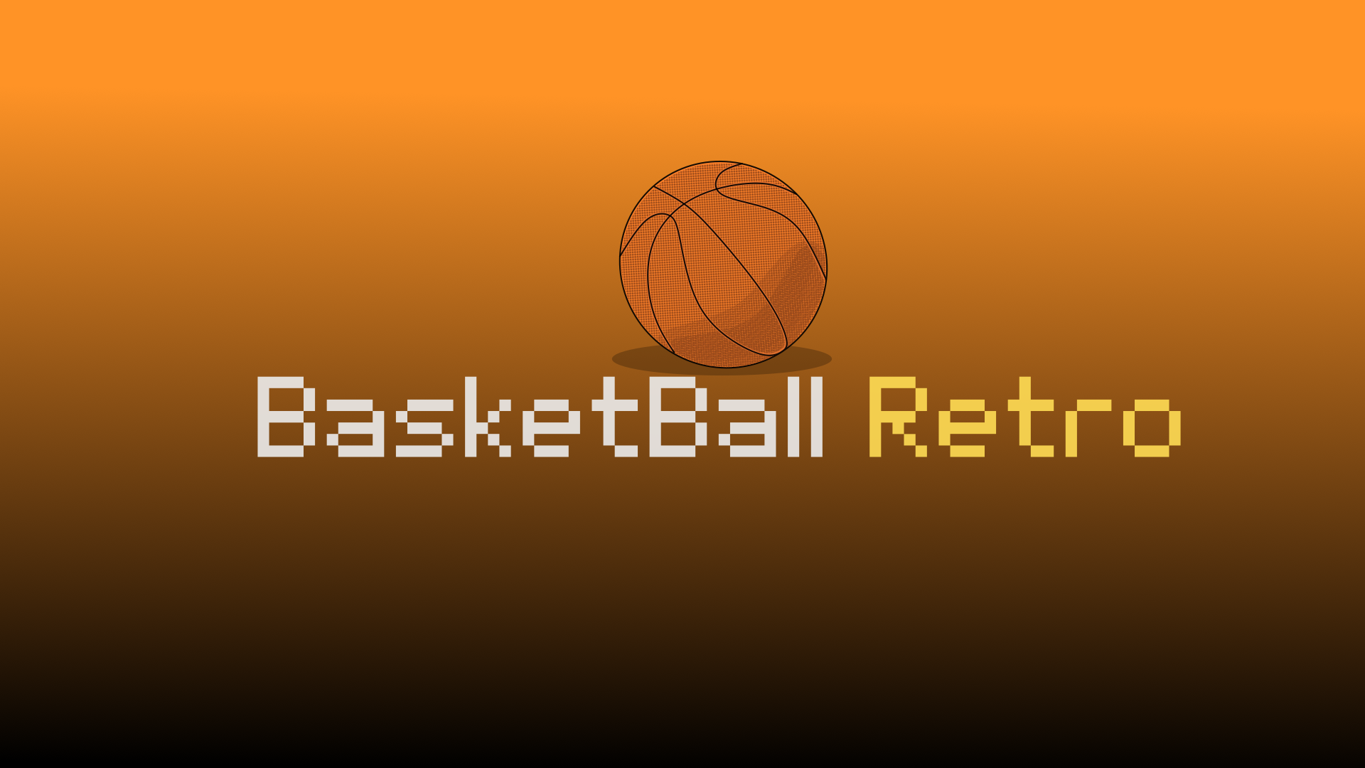 Retro Basketball Game